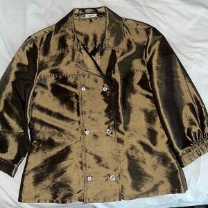 Vintage Jaipur Blazer with Iridescent Sheen